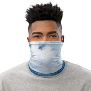 Blue Clouds Face Covering